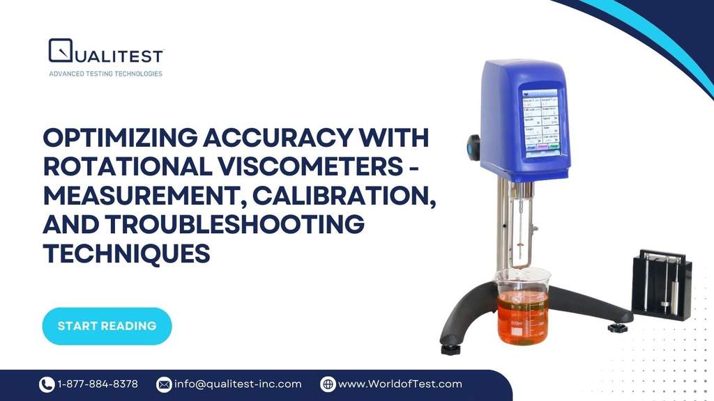 Optimizing Accuracy with Rotational Viscometers - Measurement, Calibration, and Troubleshooting Techniques