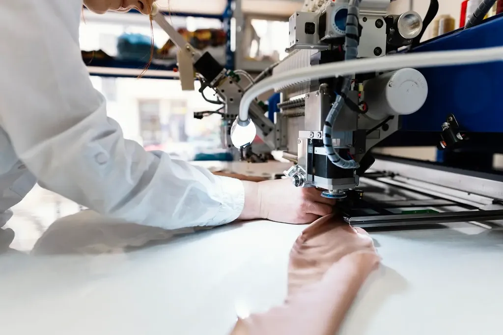 Equipamento de teste têxtil