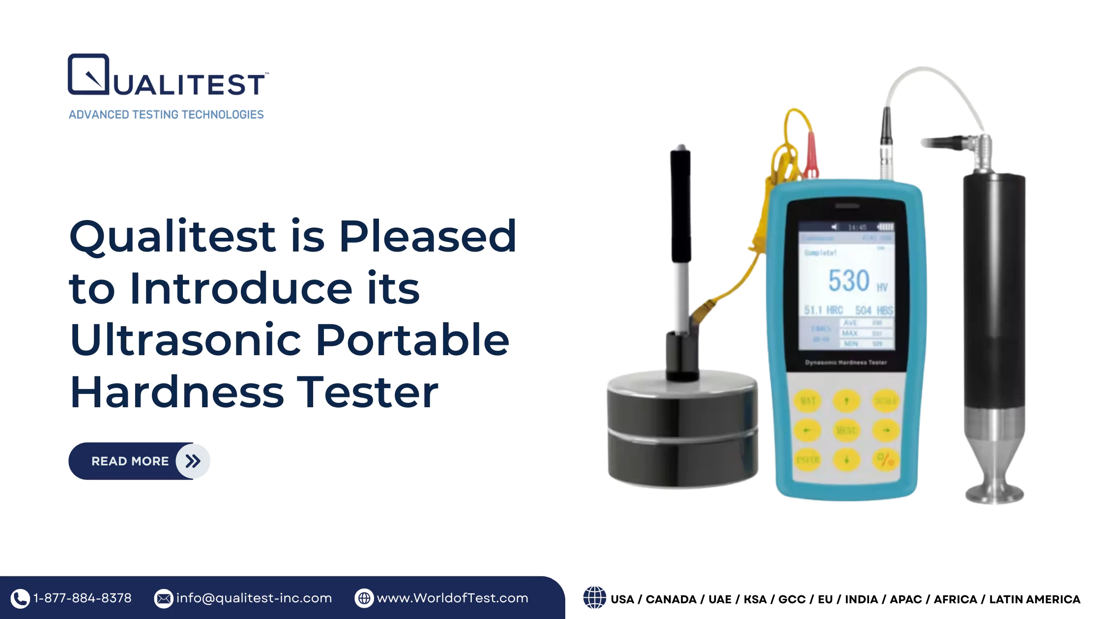 Ultrasonic Portable Hardness Tester