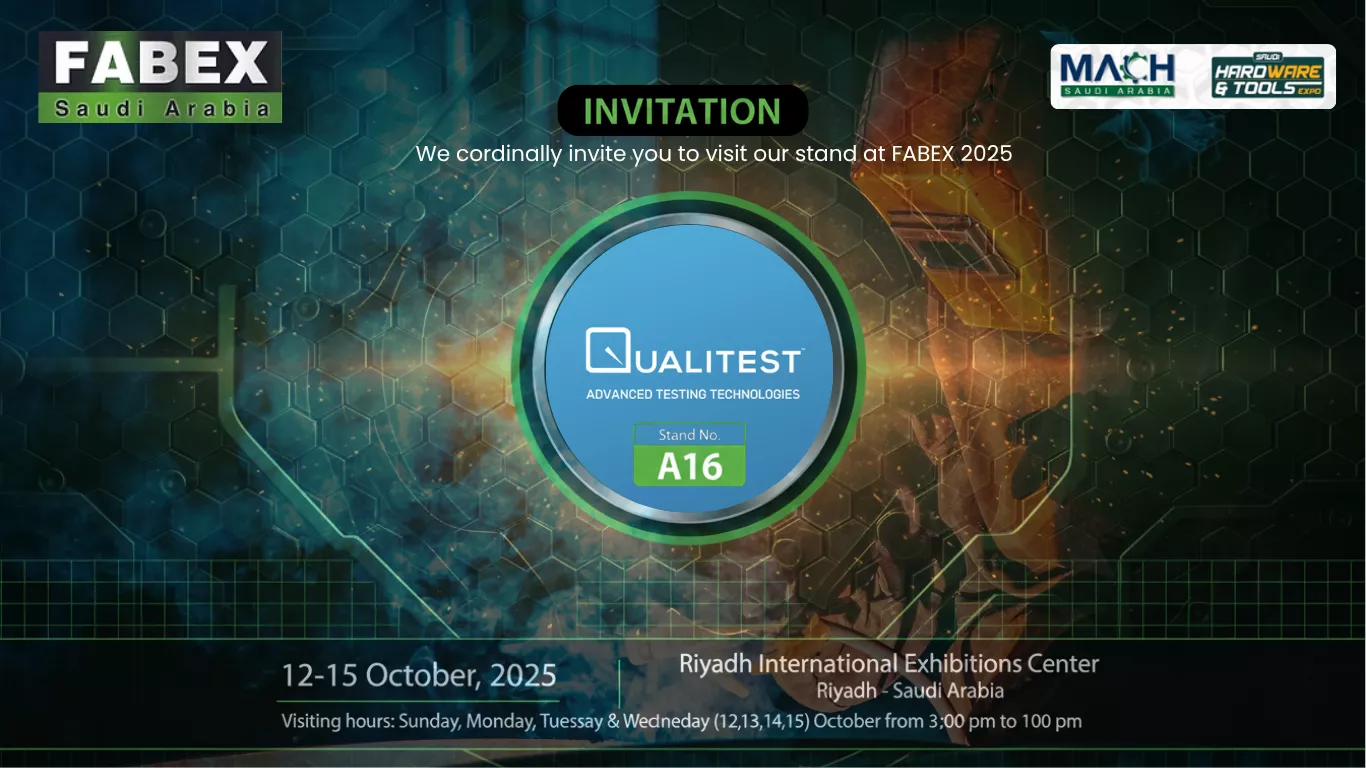 Qualitest na FABEX Arábia Saudita 2025 Qualitest na FABEX Arábia Saudita 2025