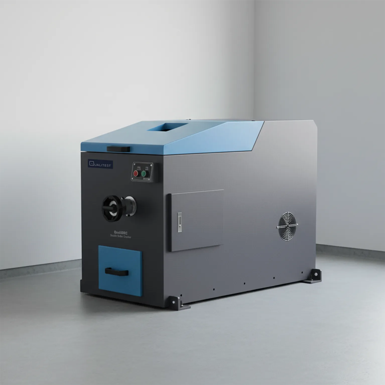 Trituradora de doble rodillo QualiDRC-250-75A y 250-150A