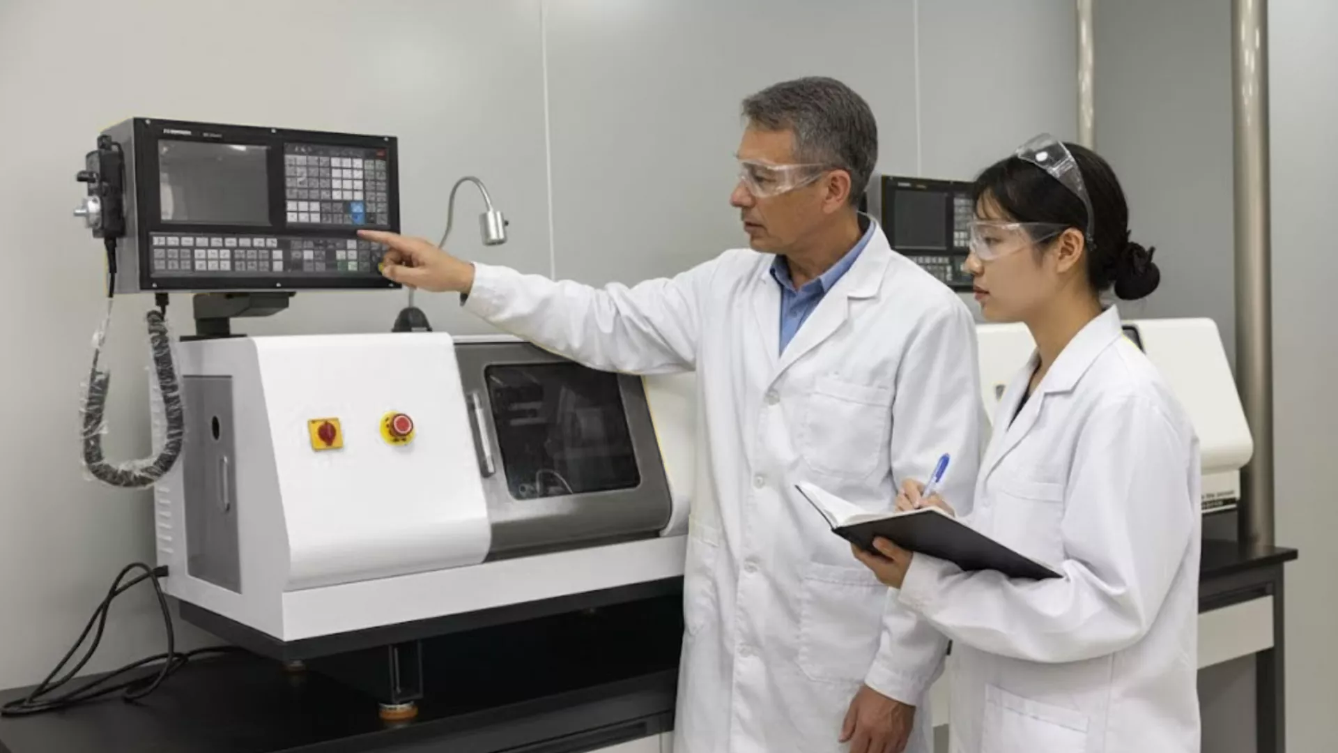 CNC and Milling Lathe Machine