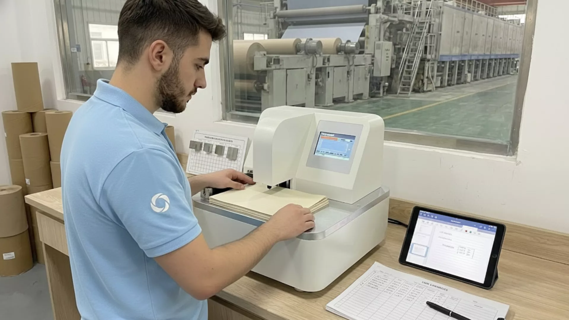 Paper Cardboard Testing Equipment