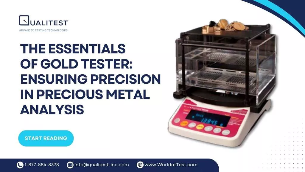 The Essentials of Gold Tester: Ensuring Precision in Precious Metal Analysis