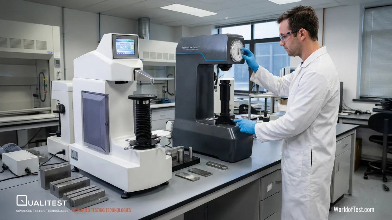 Rockwell superficial vs. Rockwell regular: la guía técnica