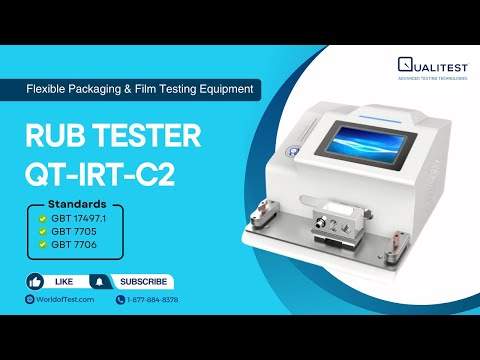 Preview image for the video "Ink Rub Tester QT-IRT-C2 | Qualitest North America | Worldoftest.com".
