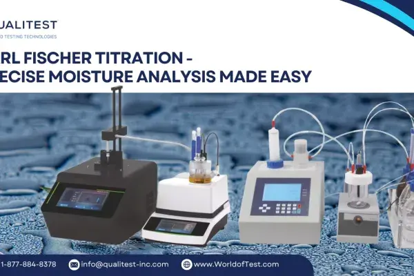 การไทเทรตแบบ Karl Fischer - การวิเคราะห์ความชื้นที่แม่นยำทำได้ง่าย การไทเทรตแบบคาร์ล ฟิชเชอร์