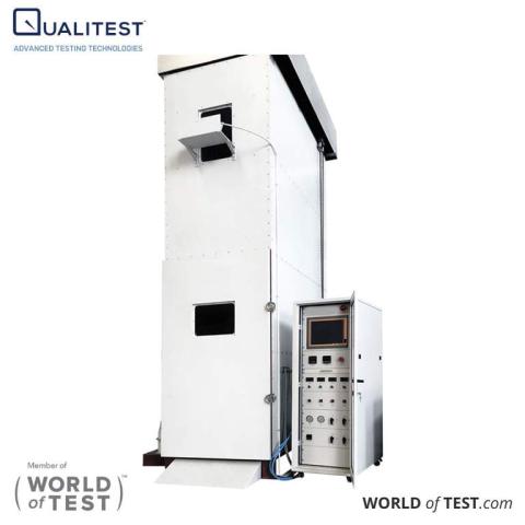 Testeur de propagation de flamme verticale pour câbles groupés QualiFlame-BCVFST