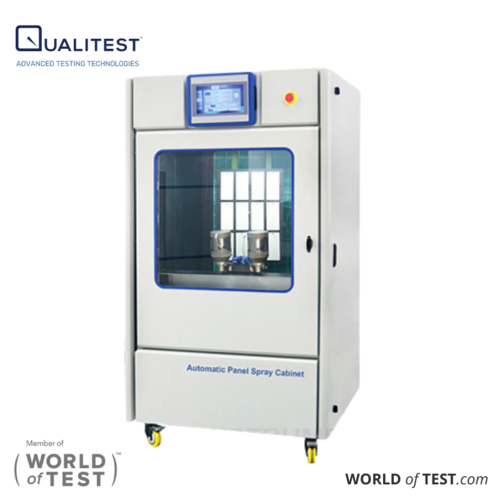 Vertical Automatic Panel Spray Cabinet