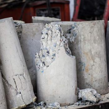 Testador de compressão de concreto