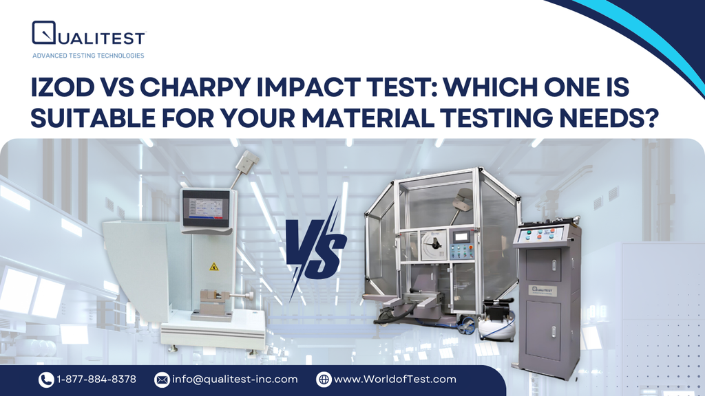 Izod vs Charpy Impact Test Which One Is Suitable for Your Material Testing Needs