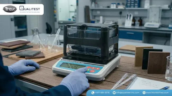  Die operative Hürde überwinden: Konsistenz bei Konfigurationsoptionen für Recyclingmaterialien sicherstellen. Trex steigert die Qualität mit einem Qualitest Dichtemesser